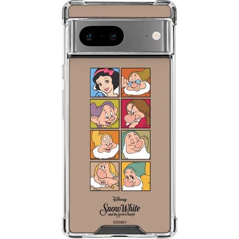 Disney Snow White Character Portraits Google Pixel 7a Clear Case